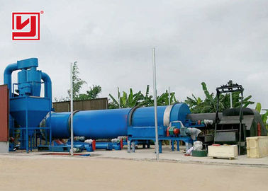 Cassava Dregs Rotary Dryer Machine With Paddle Stirring Highly Efficient